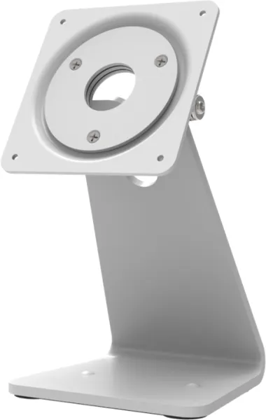 MACLOCKS Tablet Kiosk Stand 360 Table Top Mount - Weiß
